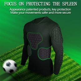 Running Sets Professional goalkeeper Armour uniforms football jerseys thicken EVA sponge elbow sports 221019