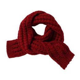 Scarves Shawls Yiwu Yiyuan Garment children's scarf knitting wool kids winter scarf warm and comfortable neutral style scarv for children