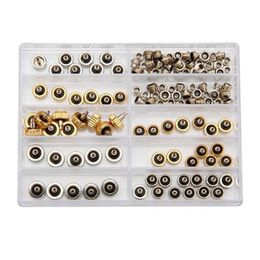 60pcs Watch Crown for Rolex Copper 5 3mm 6 0mm 7 0mm Silver Gold Repair Accessories Assortment Parts2778301f