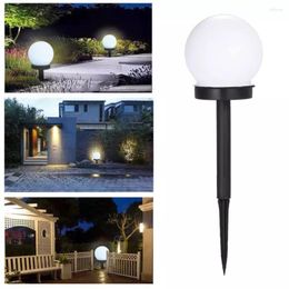 Solar LED Lawn Lamp Outdoor Waterproof Garden Decor Light For Courtyard Walkway Landscape Home Lamps