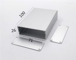 Lighting Accessories 1pc Aluminium Enclosure Case Mini Electronic Project Box 71x27x100mm