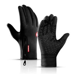 Ski GLOVEs Unisex Touchscreen Winter THermal Warm Cycling Bike Outdoor CamPING Hiking Motorcycle Sports Full Finger L221017