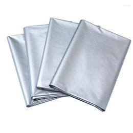 Curtain Double-sided Silver Coating Full Shading Balcony Bedroom Sunscreen Insulation Sun Shade Cloth Customization