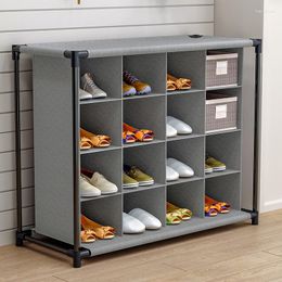 Clothing Storage Simple Shoe Rack Racks Household Multi-layer Economy Dormitory Shoes Cabinet Door Locker Dust