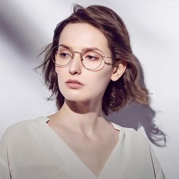 Sunglasses Frames Fashion Oval Metal Frame Reading Glasses Women Men Clear Lens Optical Spectacle Compute Party Nerd Male Female
