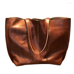 Evening Bags 2022 Women Genuine Leather Shoulder Bag Female Top Handle Soft Cowhide Handbag Leisure Travel Briefcase Tote