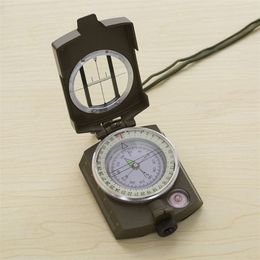 Outdoor -Geräte Luminous Metal Compass High Precision Compass K4580 Magnetic Water of Washerd Hand Hold Professional Compass für Jagdcamping 221020