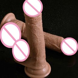 Beauty Items LINWO 7/8 Inch Huge Realistic Dildo Silicone Penis with Suction Cup for Women Masturbation Lesbain sexy Toy