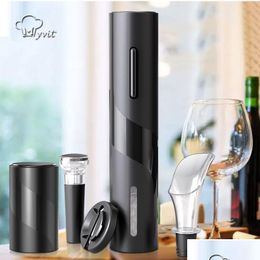 Openers Openers Electric Wine Matic Corkscrew For Beer Rechargeable Bottle Foil Cutter Kitchen Bar Can 220928 Drop Delivery 2022 Hom Dhdan