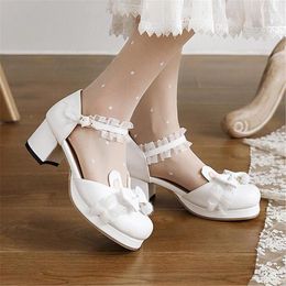 Shorts Girl High Heels Pink Sandals Children Lolita Princess Shoes Sequin Students Dance Size 30-40 Kids Sandal