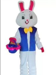 factory hot new Adult Cute BRAND Cartoon Easter Bunny Rabbit Mascot Costume Fancy Dress