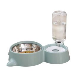 Anti overturning of automatic drinking basin dog supplies