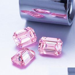 Other Other Zhanhao Emerald Cut Factory Wholesale Price Hand Made Diamante Simant Pink Diamond Loose Gemstoneother Otherother Brit22 Dh8Ev