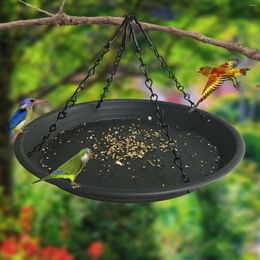 Other Bird Supplies Large Hanging Bath Tray Outdoor Wild Birds Feeder For Garden Yard And Patio