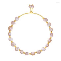 Charm Bracelets 2022 Baroque Natural Pearl Bracelet Sexy For Woman Fashion Lady Temperament Chaoren Jewelry South Korea