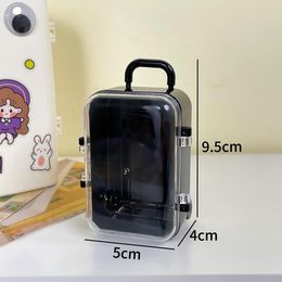 Transparent Travel Luggage Design Plastic Candy Box Mini Suitcase Box Wedding Baby Shower Chocolate Boxes Christmas Gifts RRE15300