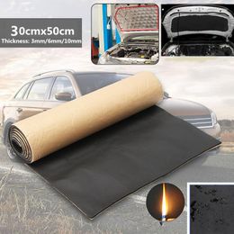 Interior Accessories 9PCS Car Noise Sound Deadener Auto Proof Deadening Truck Anti-noise Insulation Cotton Heat Cell Foam Mat Waterproof