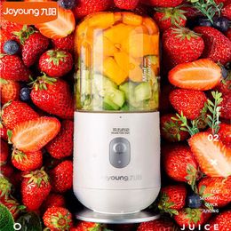 Juicers Joyoung JYL-C902D Portable Juice Cup Mini Food Blender 350ML Multifunctional Handheld Juicer Milkshake Maker Mixer