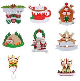 New Christmas Resin Pendant Tree Ornament Small Charm RRA83