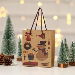 Geschenkverpackung Weihnachtsbeutel kleine Weihnachtsmann Handtasche exquisit