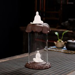 Fragrance Lamps Retro Classic Ceramic Craft Zen Incense Burner Home Decoration Smoke Backflow Pedestal Mini Types