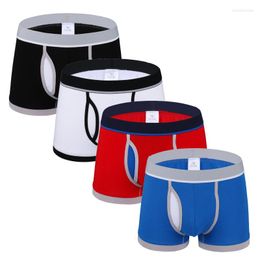 Underpants 4pcs/lot Pouch Men's Boxer Shorts Comfortable Underwear Sexy Male Ropa Interior Hombre Calzoncillos