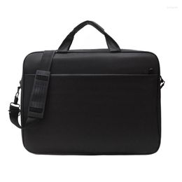 Briefcases Laptop Bag 15.6 17 Inch Sleeve Case With Shoulder Straps Handbag Briefcase Computer Notebook Shockproof Protective Bags F3MD