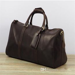 2019 new fashion men women travel bag duffle bag leather luggage handbags large capacity sport bag 62CM276t