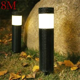 Solar LED Lawn Light Outdoor Waterproof Fixture Home Decorative For Garden Villa Balcony Park