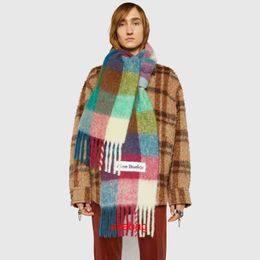 Scarves Drop Verzending Plaid Poncho Oversized Imitatie Kasjmier Herfst Winter Thicken Warm Etnische Sjaal Wrap Voor Verzamelen shawls YQ1C