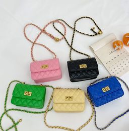 Children chain princess handbag fashion candy baby coin purse kids shoulder bags good selling