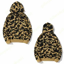 Men's Hoodies Sweatshirts mens hoodie mens designer hoodies shark womens pullover hoodys camouflage glow pure clothes cotton sweatshirts luminous printing overs