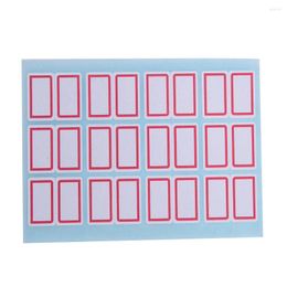Gift Wrap 12 Sheets Self Adhesive Price Sticky Labels Stickers Tags Blank White Writable Sticker Paper Note Craft 24 27mm