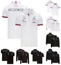 T-shirt del pilota Formula 1 F1 Team Polo Shirt T-shirt estate abiti da corsa per auto da auto