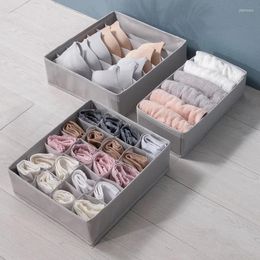 Storage Drawers 3pcs/set Underwear Box Socks Bra Underpants Foldable Divider Drawer Closet Organiser Clothes Cabinet