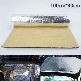 Interior Accessories 100x40cm Car Sound Proofing Deadening Heat Closed Cell Foam Noise Vibration Insulation Cotton For Cars