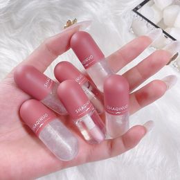 Lip Gloss Shiny Clear Oil Crystal Jelly Moisturising Makeup Tint Cosmetics