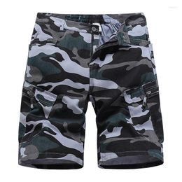 Men's Pants Camouflage Mens Shorts Summer Cotton US Size Loose Cargo Jogging Tactics Casual Calf-Length