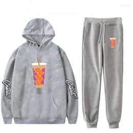 Men's Tracksuits Men's/women's Casual Sports Suits Charli Damelio Merch Hoodie Sweatpants Shirt And Pant Set Unisex Clothing