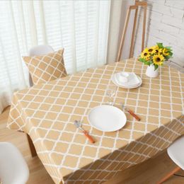 Table Cloth Geometric Linen Cotton Tablecloth Korean Style Cover Rectangular Toalhas De Mesa Bordada Tablecloths For Wedding