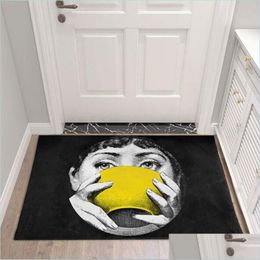 Carpets Living Room Door Floor Mat Bathroom Nordic Home Indoor Bedroom Square Carpet Kitchen Tatami Rug Y200527 Drop Delivery 2022 G Dhsth