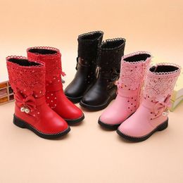 Shorts Style Children Snow Boots Cowhide Girls Korean Design High Quality Sport Shoes Leather Baby