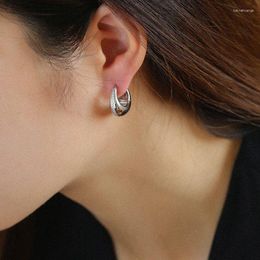 Hoop Earrings Timeless Wonder Zirconia Geo For Women Jewellery Gothic Top Ins Trendy Pendientes Party Aretes De Mujer Emo 6683