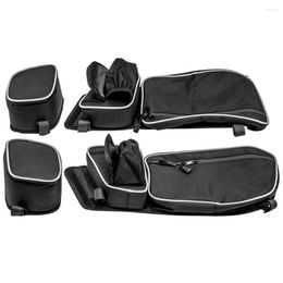 All Terrain Wheels 2Pcs Left & Right Front Side Door Storage Bags W/ Knee Pad For Can Am Maverick X3 2022-2022