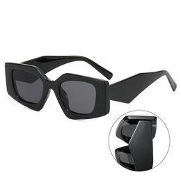 Luxus-Designer-Sonnenbrille für Herren, Brillen, Damen-Stil, Anti-Ultraviolett, Retro-Schild, Linsenplatte, quadratisch, einteilig, vollständig mattierter Rahmen, modische Brillen