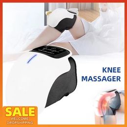 Smart Hot Compress Knee Relaxing Massager Kneecap Treasure Laser Infrared Elbow Shoulder Massager Relive Joint Pain Stiffness