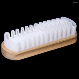 Clothing Storage White Rubber Crepe Shoe Brush Leather For Suede Boots Bags Scrubber Cleaner Horne Lavar De Calsado