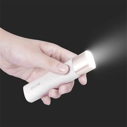 Original Xiaomi Youpin SOLOVE X3 USB Rechargeable Brightness EDC Flashlight 3000mAh Power Bank Mini LED Torch Bike Light 3014375C6159j