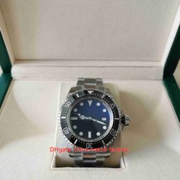 Super Version Mens Watch 44mm Sea-Dweller 126660 D-Blue LumiNova Waterproof Watches 904L Steel Ceramic CAL.3235 Movement Mechanical Automatic Men's Wristwatches