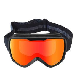 Ski Goggles BOLLFO Brand Professional Goggs Doub Layers ns Anti-fog UV400 Glasses ing Men Women Snow L221022